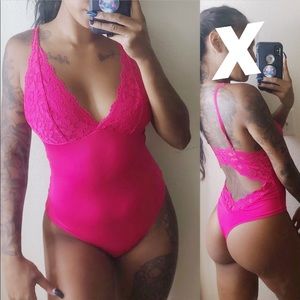 Hot Pink Bodysuit